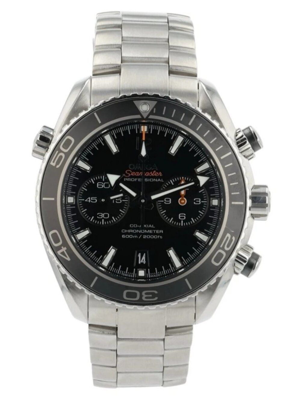 Omega Planet Ocean Black Dial Steel 45.5mm Automatic Men’s